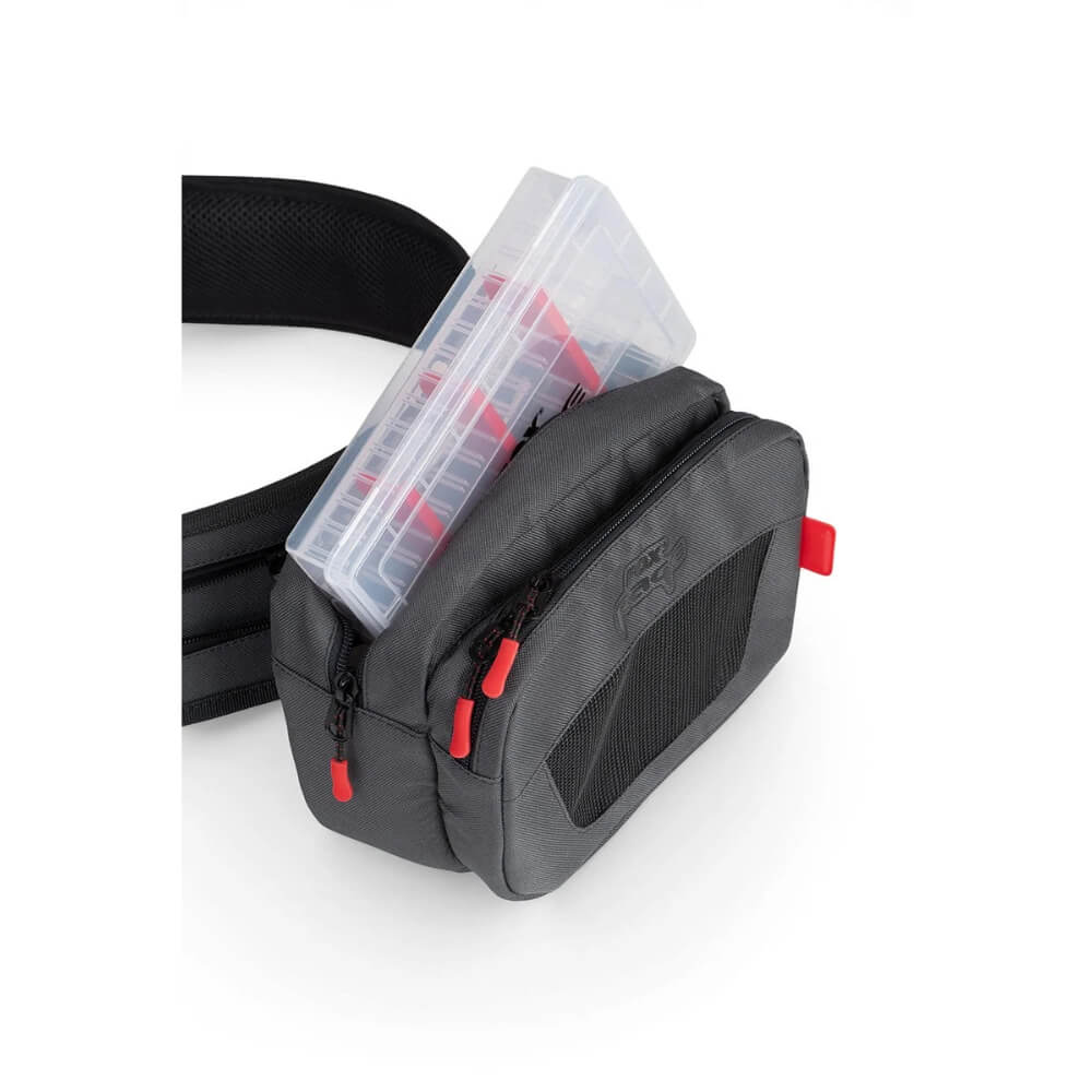 Fox Rage Tackle Belt offen mit Box