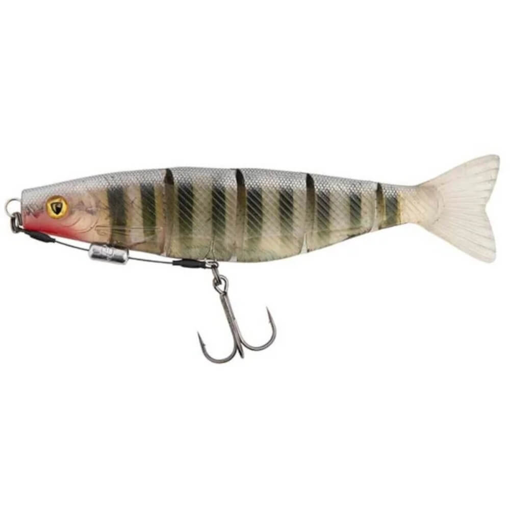 Fox Rage Ultra UV Pro Shad Jointed Loaded 14 cm / 18 cm UV Original Stickleback