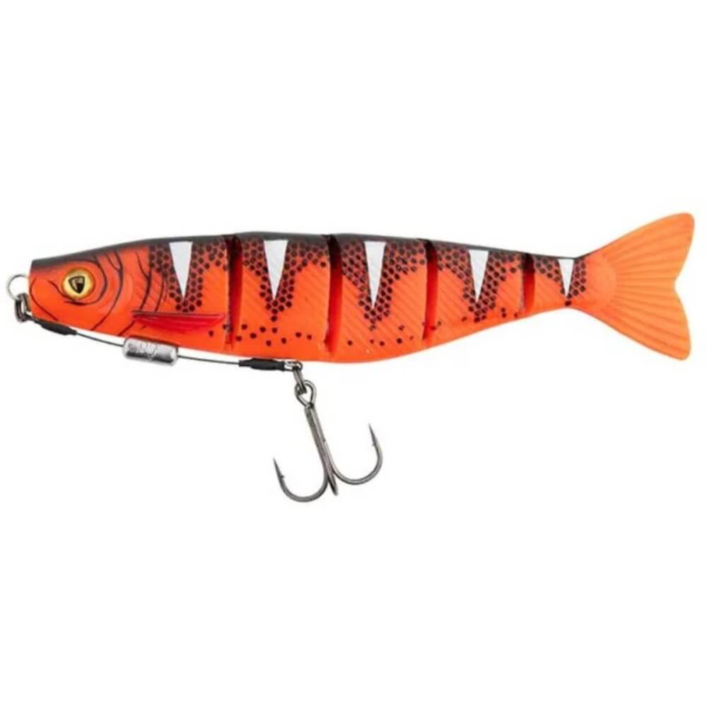 Fox Rage Ultra UV Pro Shad Jointed Loaded 14 cm / 18 cm Red Wake