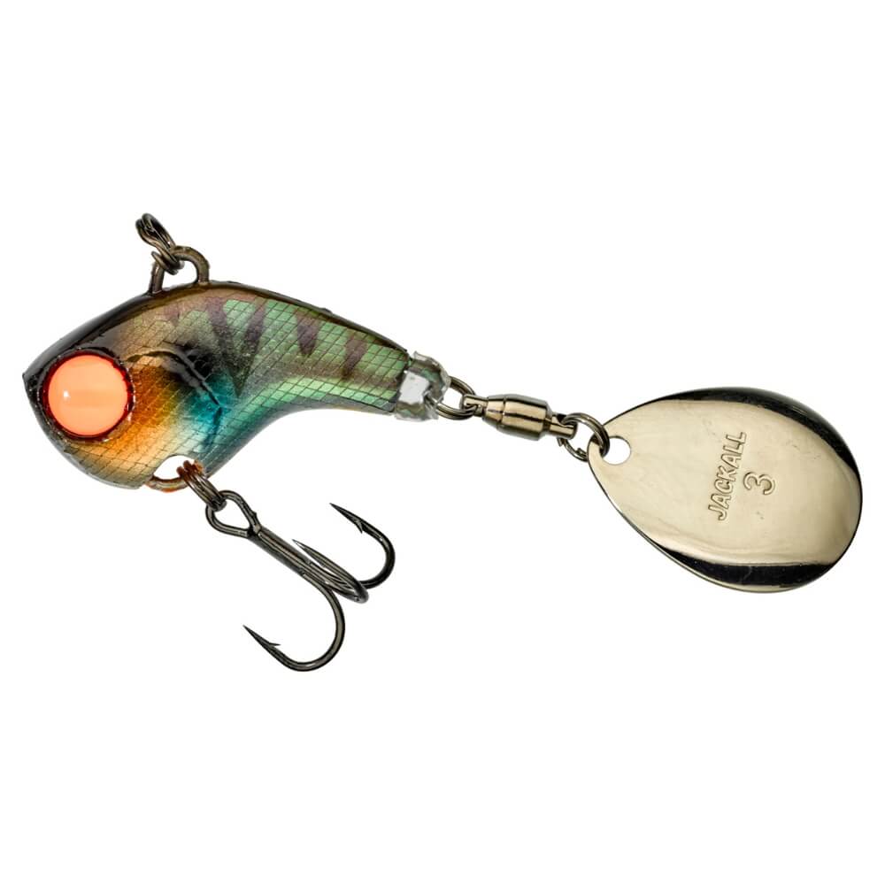 Illex Deracoup 7 g / 1/4 oz / Jig-Spinner Magic Green Perch