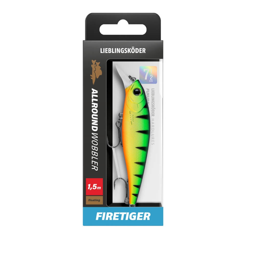 Lieblingsköder Allroundwobbler Firetiger
