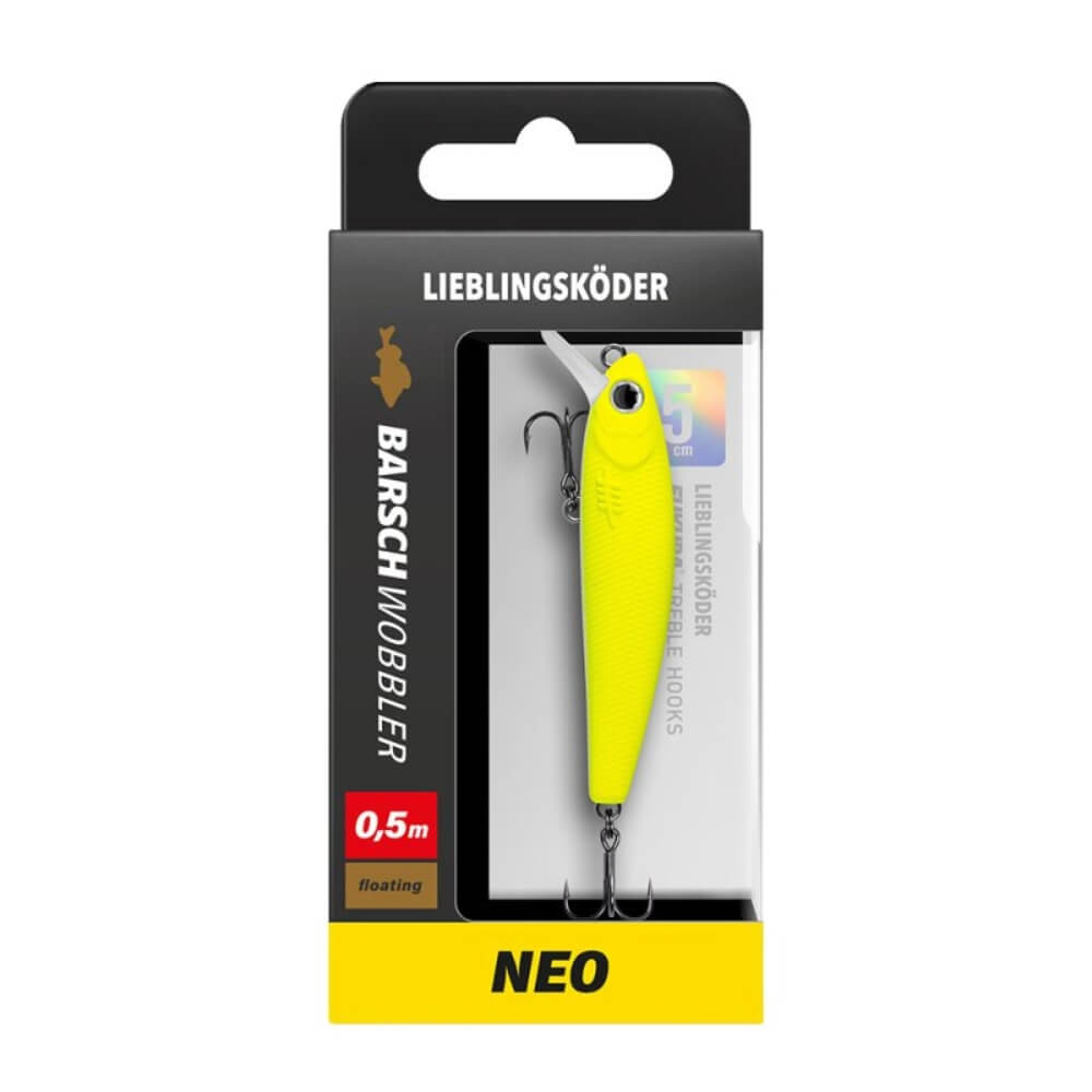 Lieblingsköder Barschwobbler 5 cm Neo