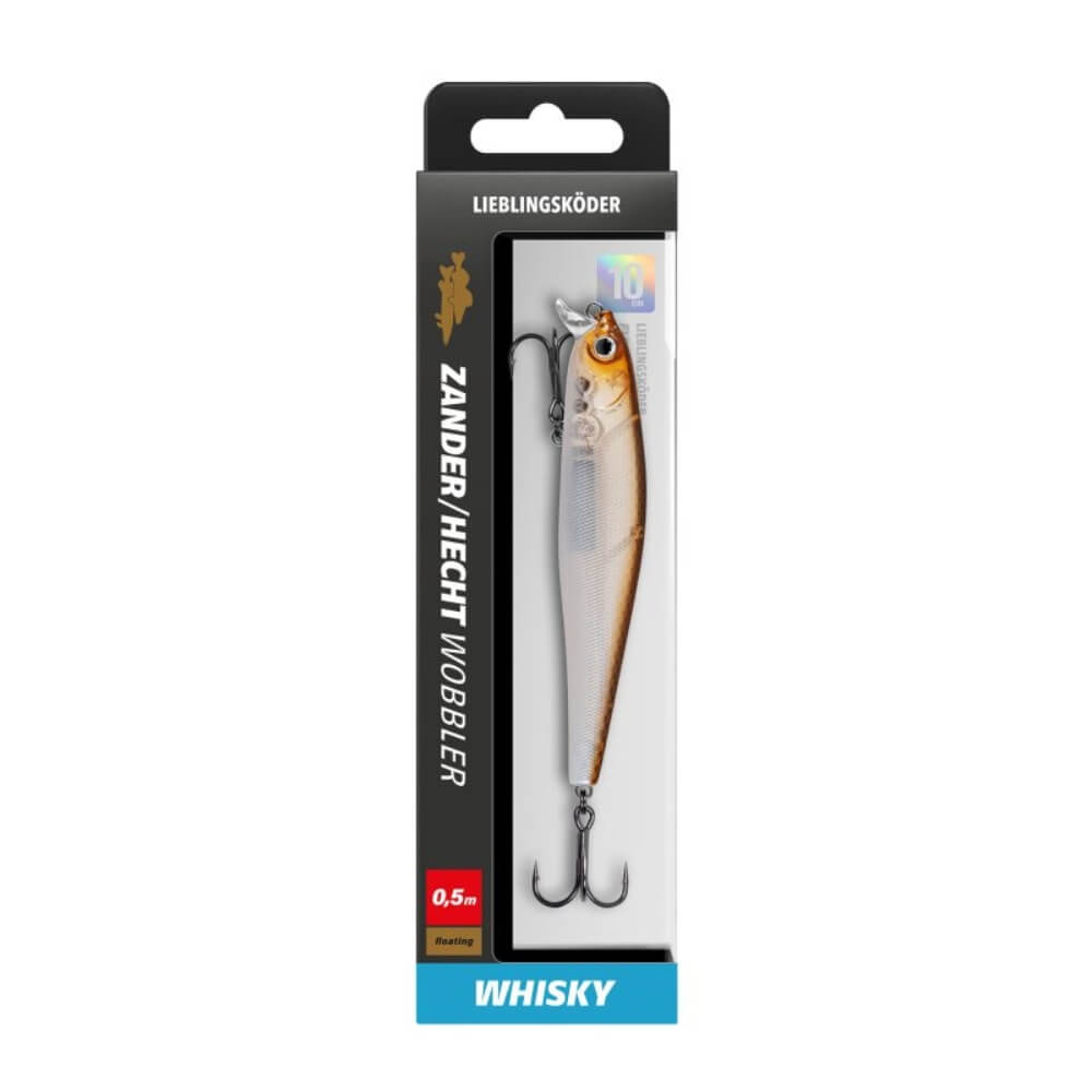 Lieblingsköder Zander/Hecht-Wobbler ZH100 F0,5 Whisky