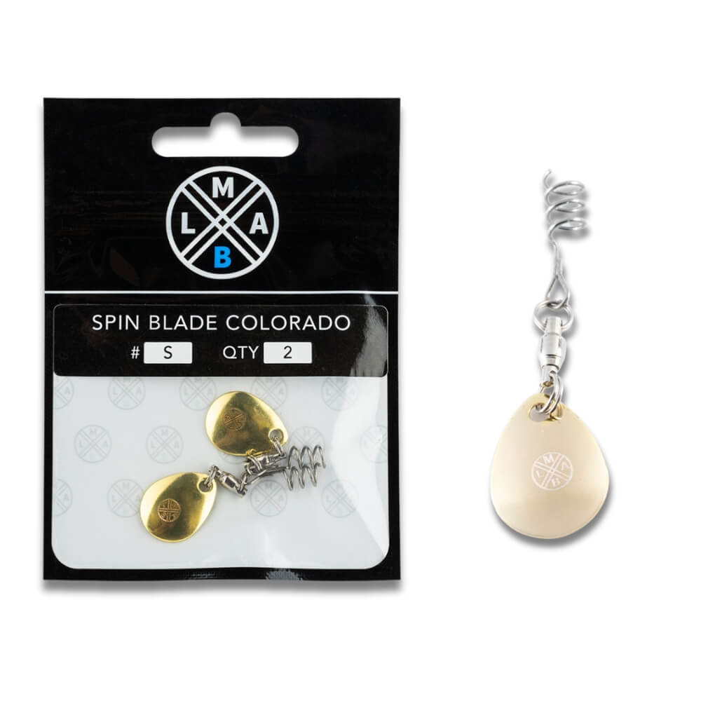 LMAB Spin Blade Colorado Gold Plain