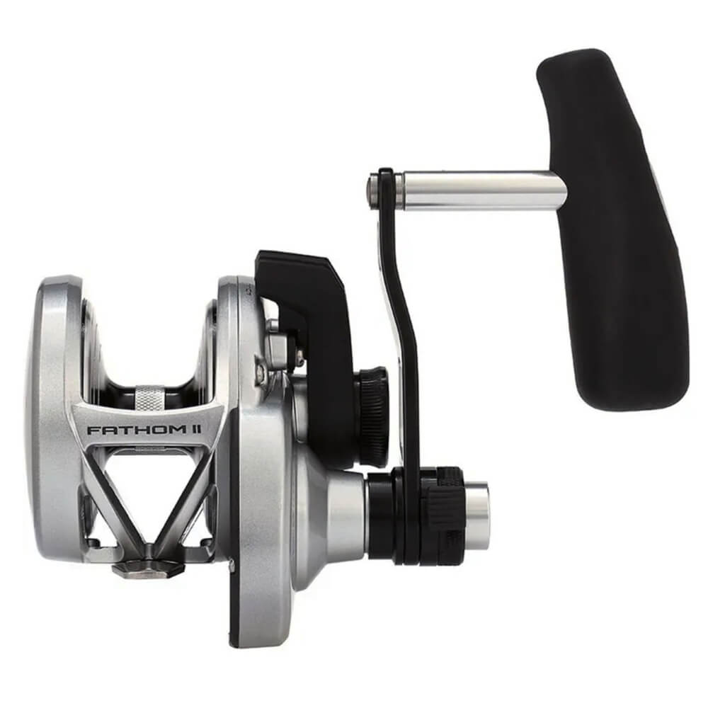 Fathom II Lever Drag 2-Speed Conventional Reel Bent T Handle 15XNLD2 LH