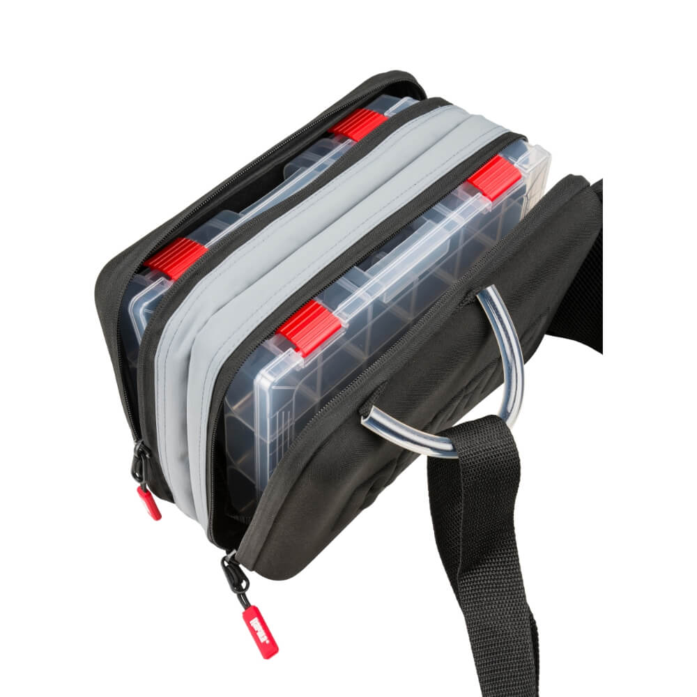 Rapala Countdown Sling Bag Pro / XL geöffnet seitlich