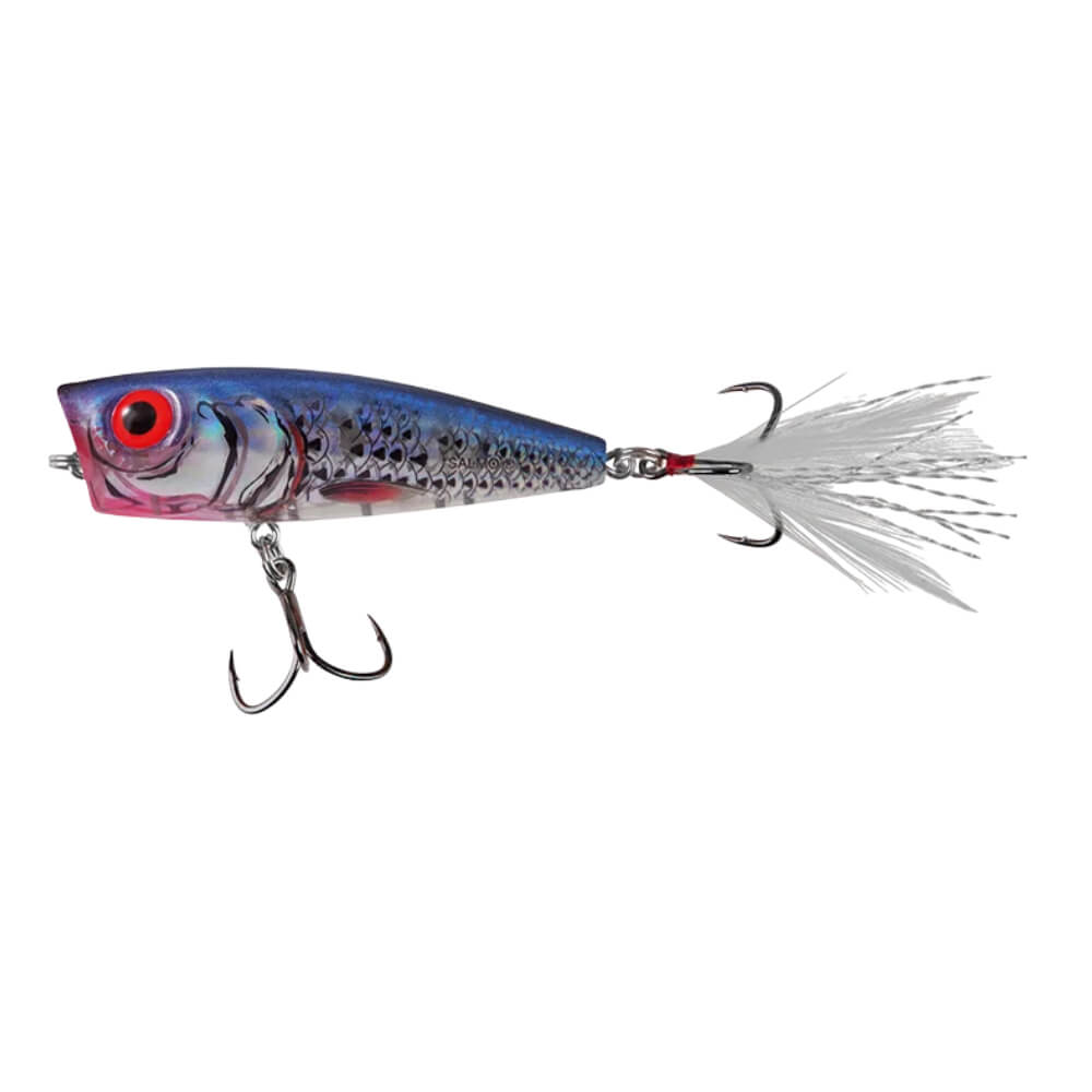 Salmo Rattlin' Pop Clear Blue Shiner