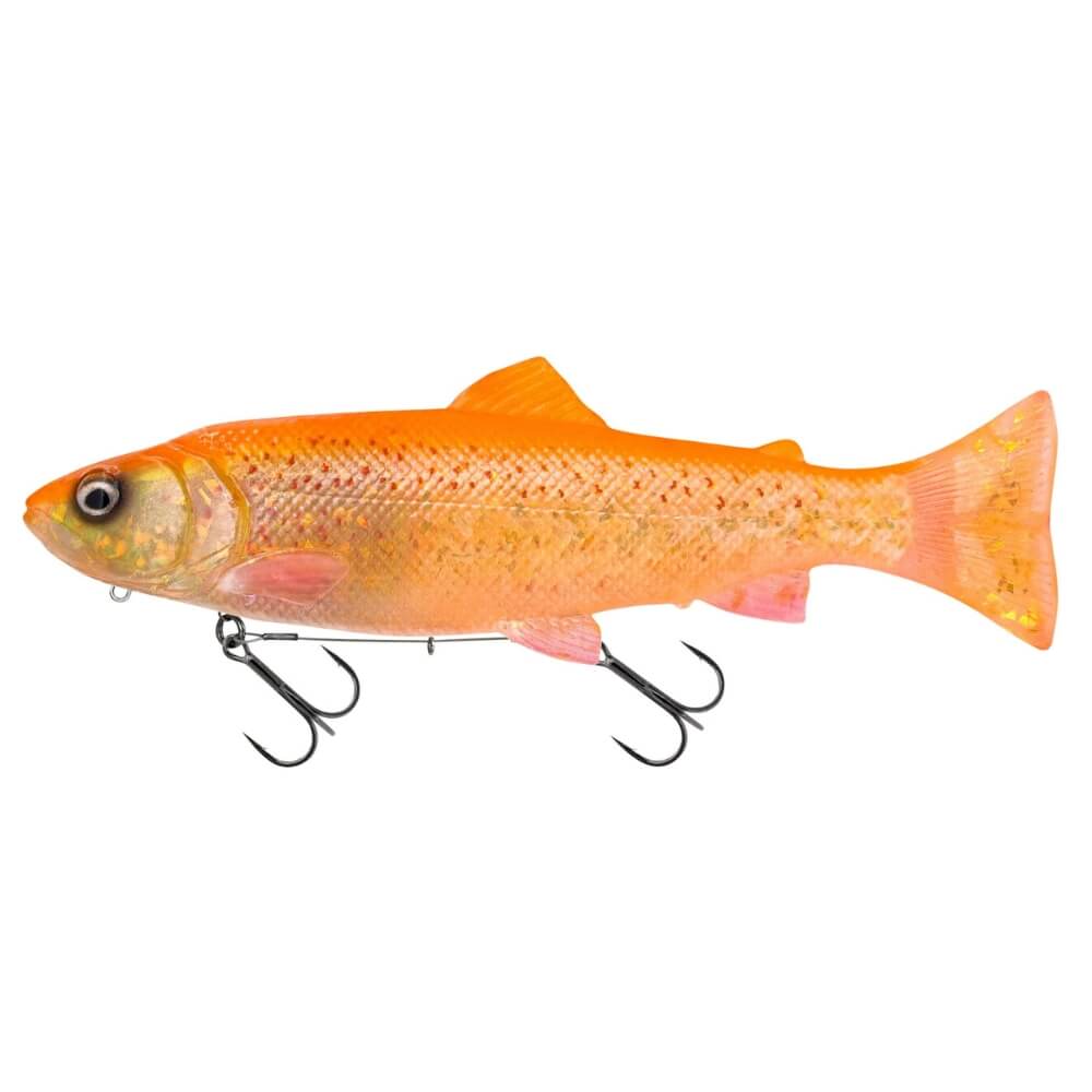 Savage Gear 3D Line Thru Pulsetail Trout 20 cm / 25 cm Clear Golden Albino