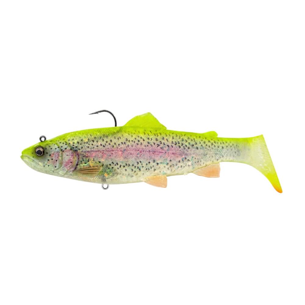 Savage Gear 3D Trout Shad 12,5 cm / 17 cm / 20,5 cm Clear Lemon Trout