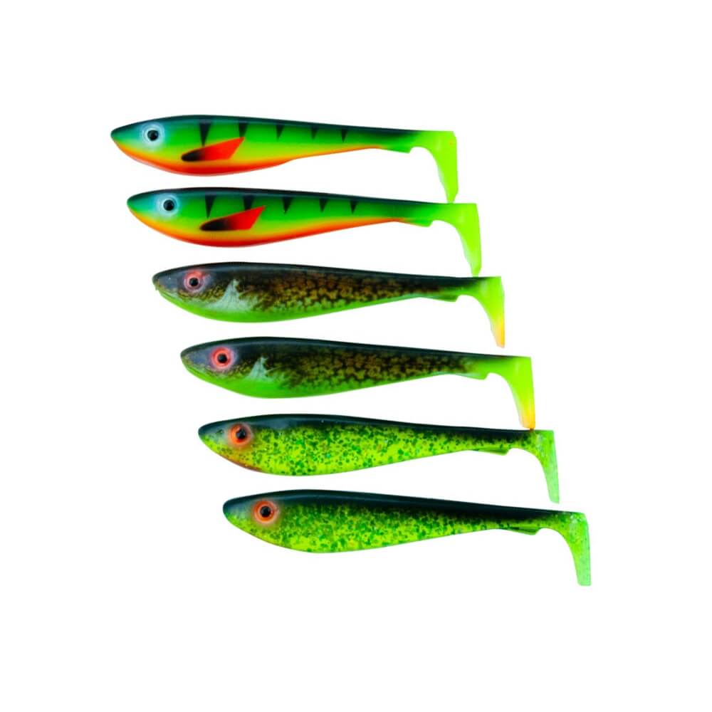 Svartznker McRubber Shad Mix Pack Color