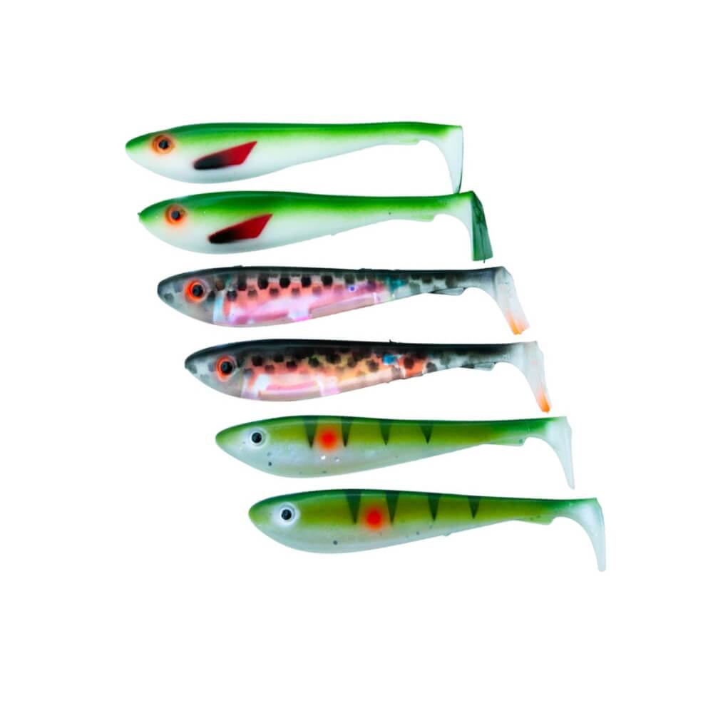 Svartznker McRubber Shad Mix Pack UV