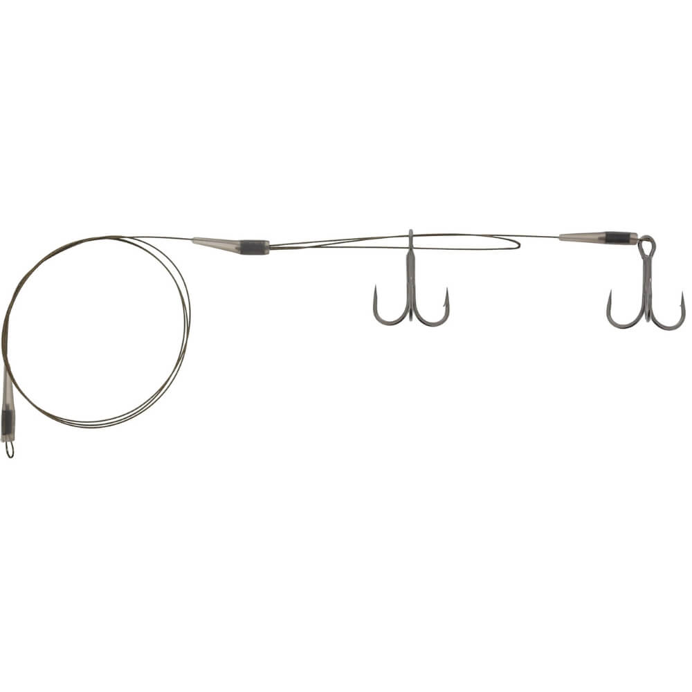 Long-Cast Rig Semi Barbed 1x7 / 65 cm