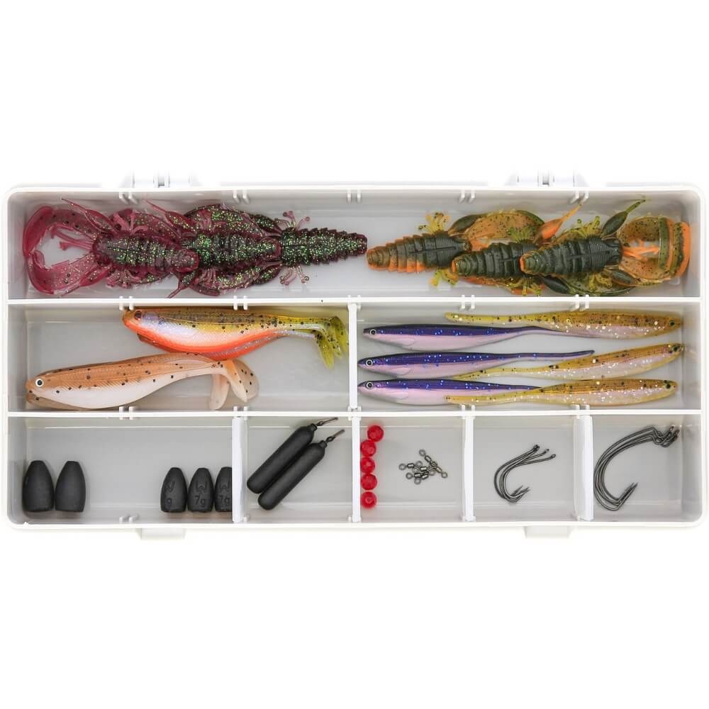 Westin Perch Box Dropshot + Texas + Carolina (45-teilig)