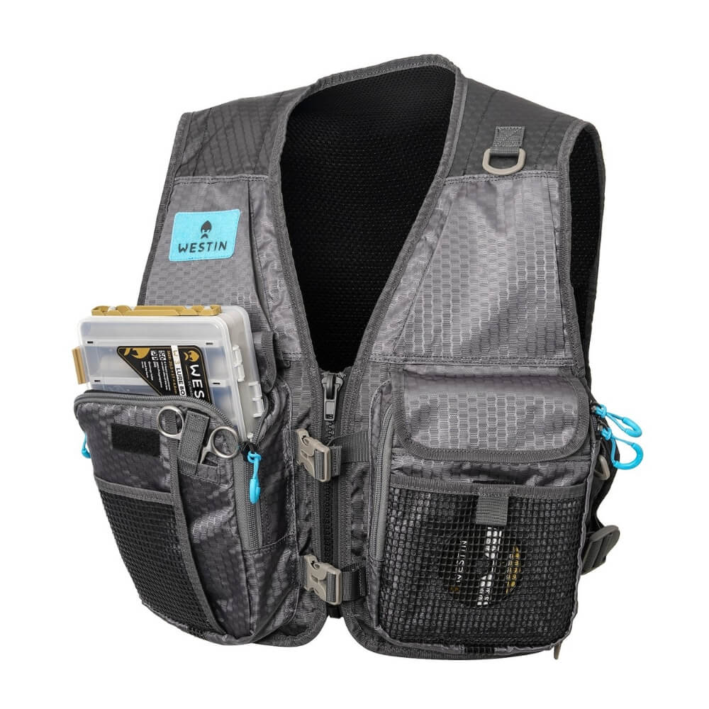Westin W4 HD Fishing Vest 2 Boxes mit Boxen