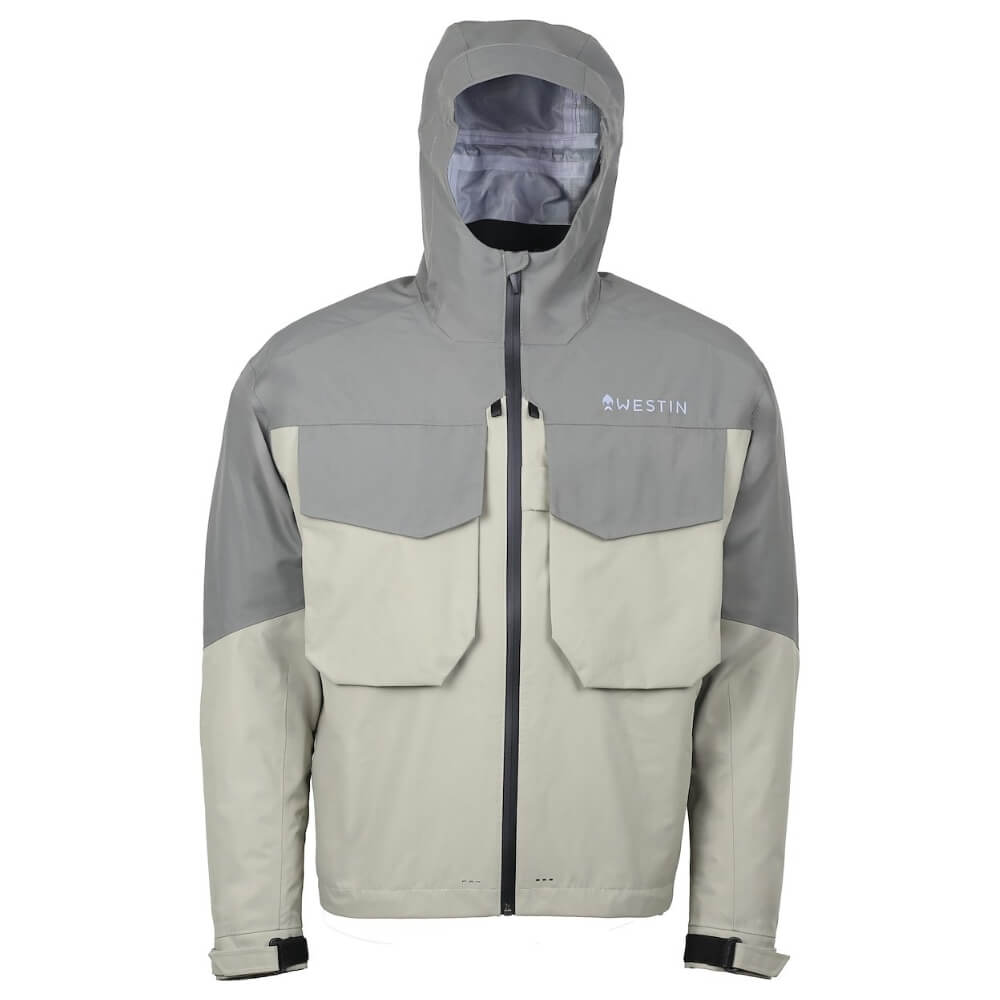 Westin W6 Wading Jacket (Gunmetal) Front