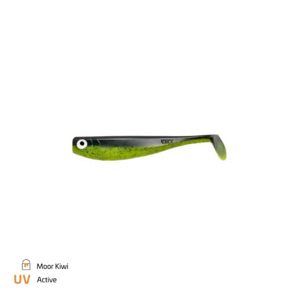 Zeck Hänels ZANDER Gummi 9 cm / Moor Kiwi