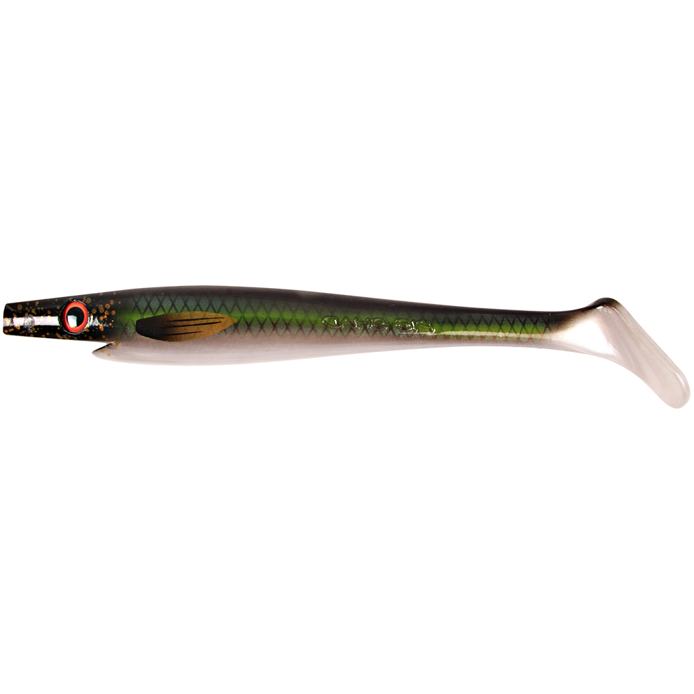 Strike Pro The Pig Shad 9" (23 cm) Gold Miner