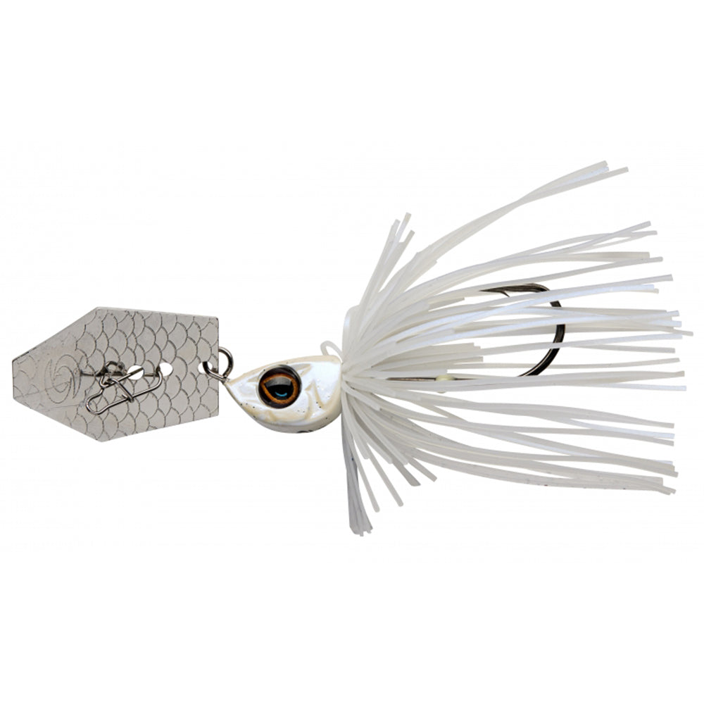 Illex Crazy Crusher Jr Chatterbait 7,0 g Pearl Bone