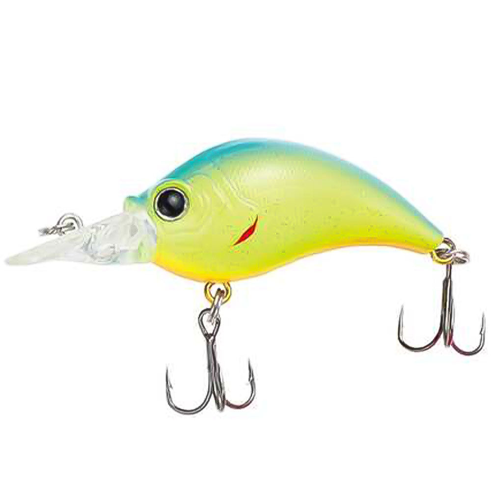 A TEC Crazee Crank Bait 50 Shallow Runner Flachlaeufer Blue Back Chartreuse