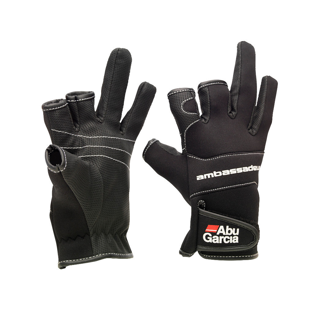 Abu Garcia Stretch Gloves Handschuhe L