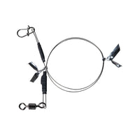 Bewertung von Michael für das Produkt 7x7 Wire Leader Allround (Duolock Snap) 15 cm / 9 kg