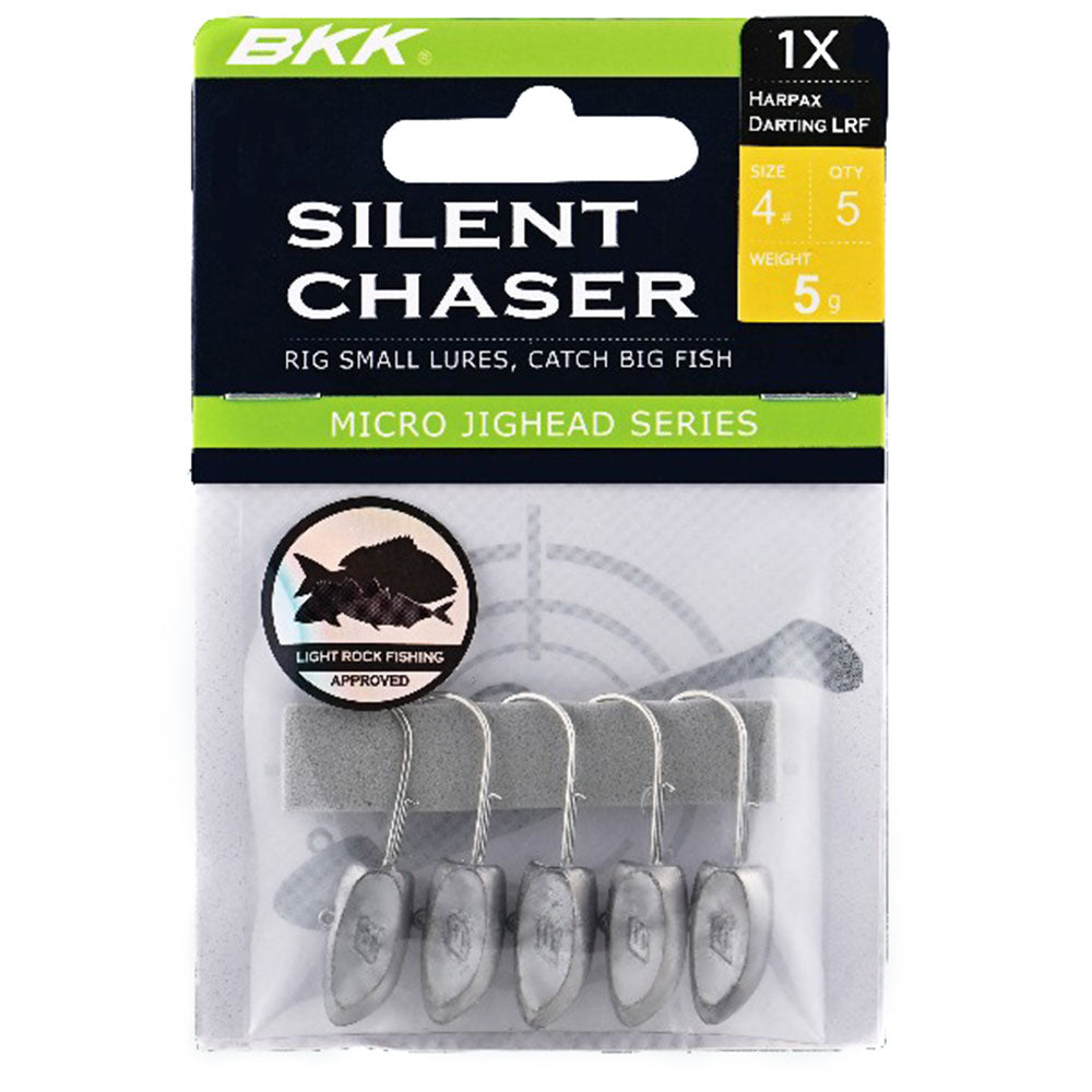 BKK Silent Chaser Harpax Darting LRF Micro Jighead 4 5,0 g