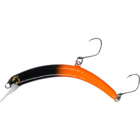 Bewertung von Dennis R für das Produkt Forellen Wobbler Peachy Orange/Schwarz