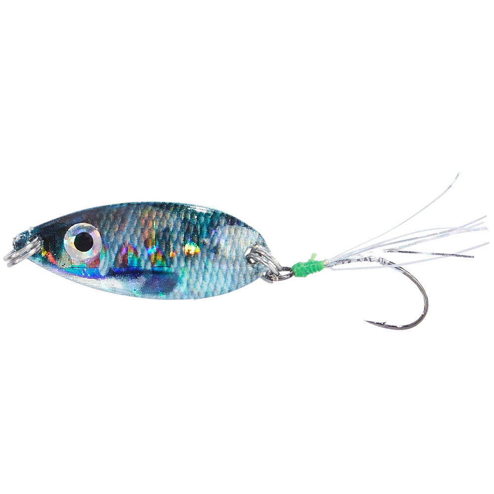 Balzer Trout Attack UV Confidential Spoon Weissfisch