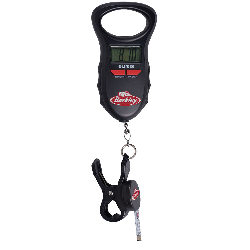 Berkley Digital Fish Scale 50 lb with Tape Measure 1,20 m