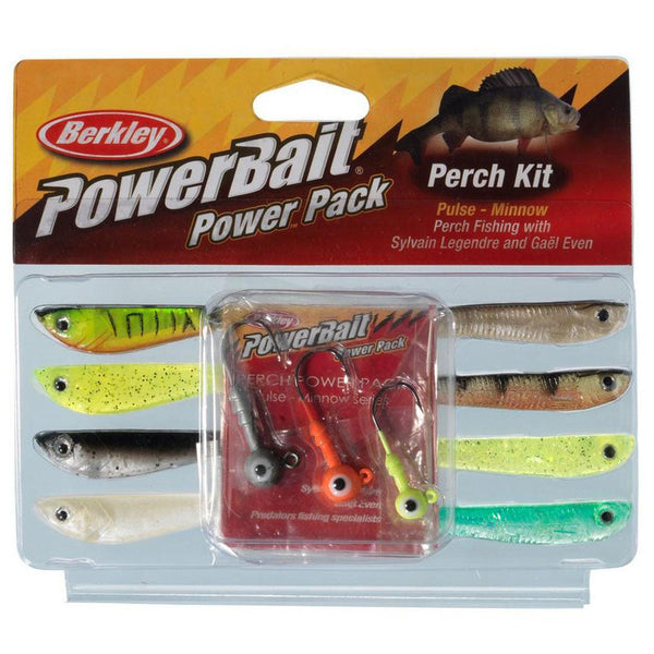 Berkley Power Hecht Set | Weichköder Für Raubfischangeln | Mit PowerBait Duftstoff | Komplett-Set Für Barsch & Zander