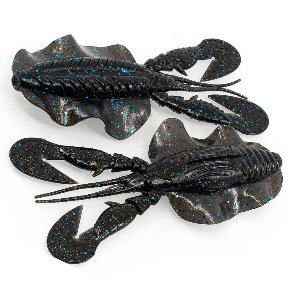 Chasebaits Love Bug 4 10 cm Black and Blue Craw