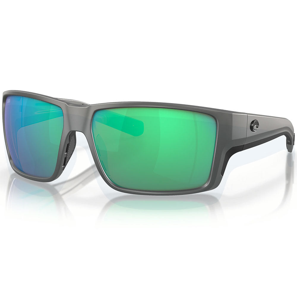 Costa Del Mar Reefton Pro 06S9080 580G Polarisationsbrille Matte Gray Green Mirror