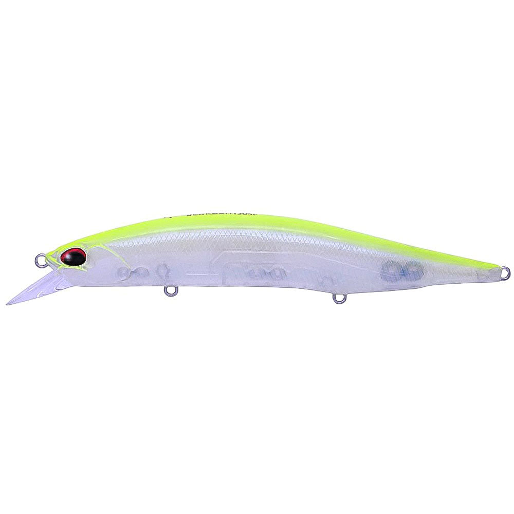 DUO Realis Jerkbait 120SP Ghost Pearl Chart