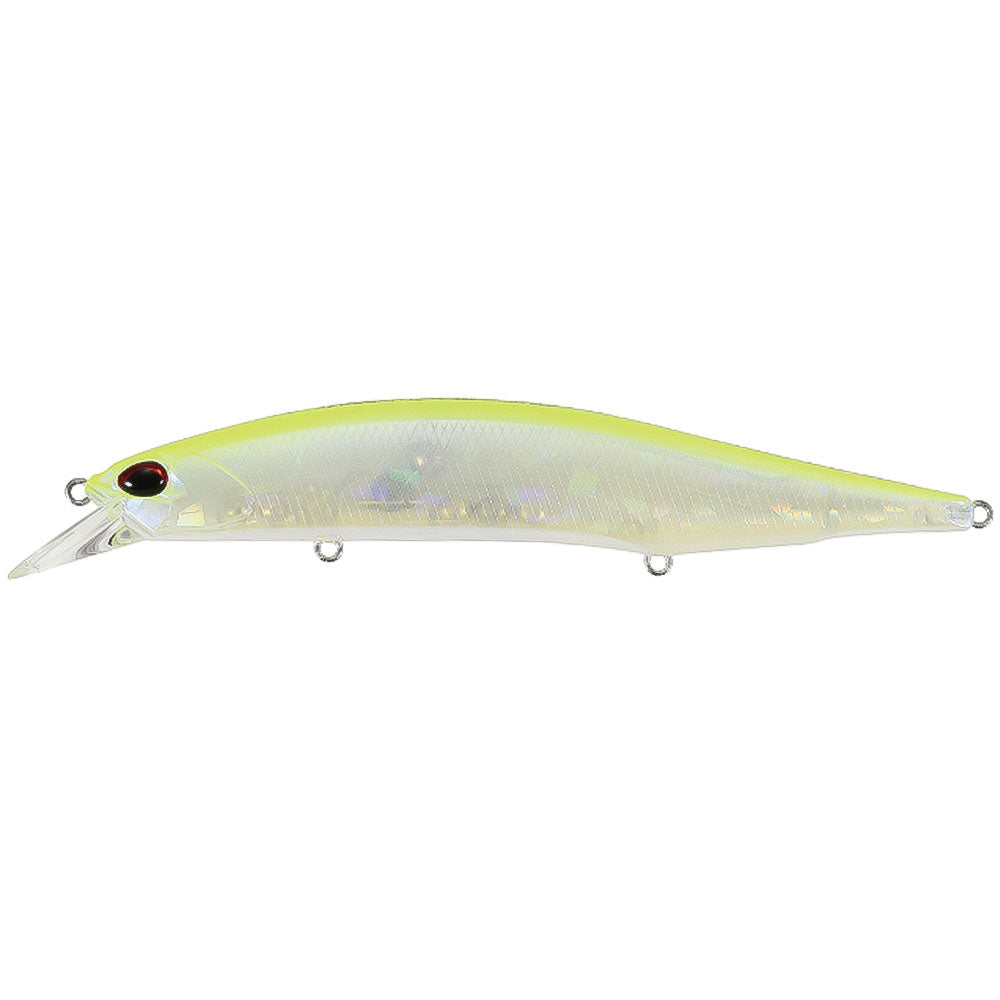 DUO Realis Jerkbait 130SP Ghost Pearl Chart