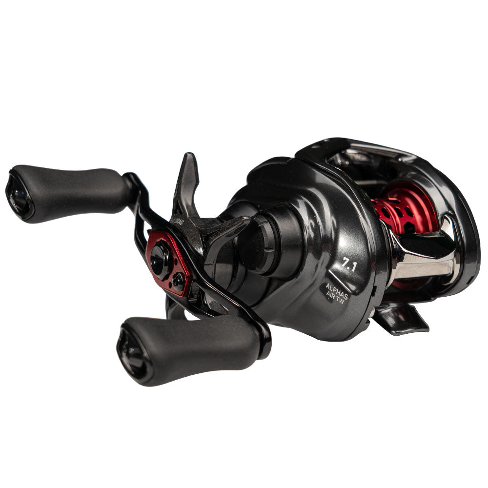 20 ALPHAS AIR TW 7.1 L ベイトリール 左巻き 美品 箱あり DAIWA（ダイワ） 20 アルファス エア TW 7.1R / ALPHAS AIR TW ベイト