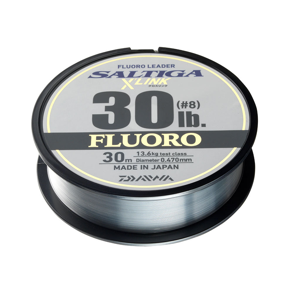 Daiwa Saltiga Fluorocarbon Leader XLink 0,285 mm 12 lb 5,4 kg