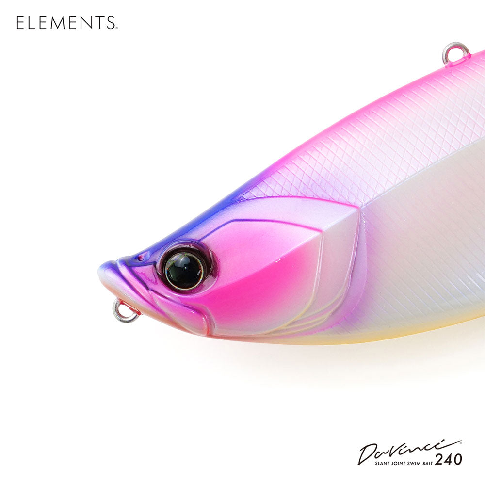 Elements DaVinci 240 Slant Joint Swimbait Detail vorne