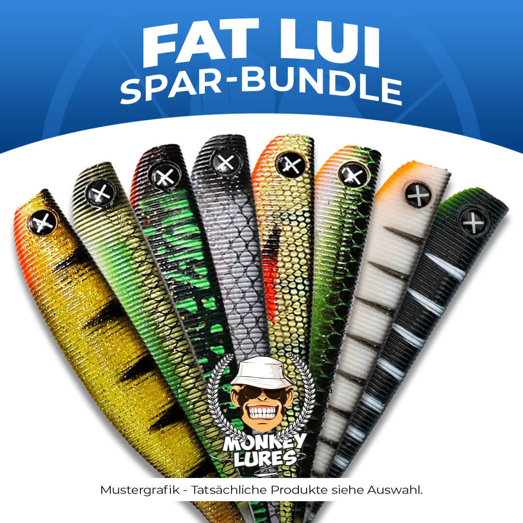 Monkey Lures Fat Lui Sparbundle 9 cm