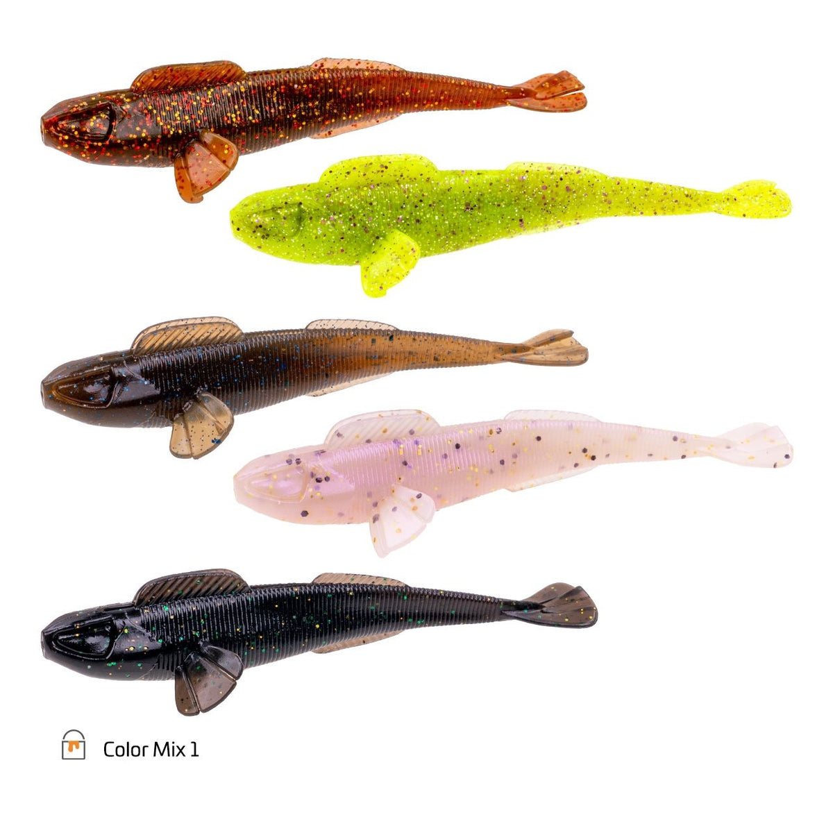 Zeck Finesse Goby 8.5 cm / 3.5 g Mixed