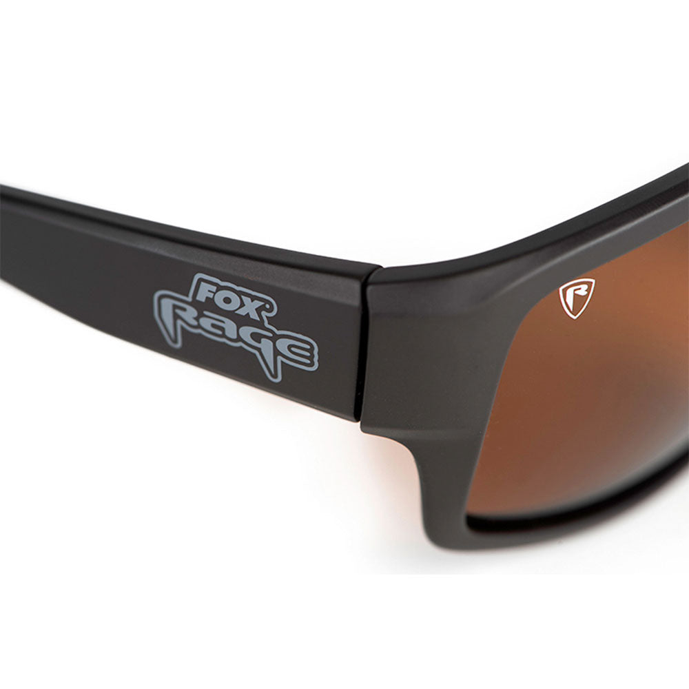 Fox Rage Floating Wraps Eyewear Dark Grey Brown Mirror