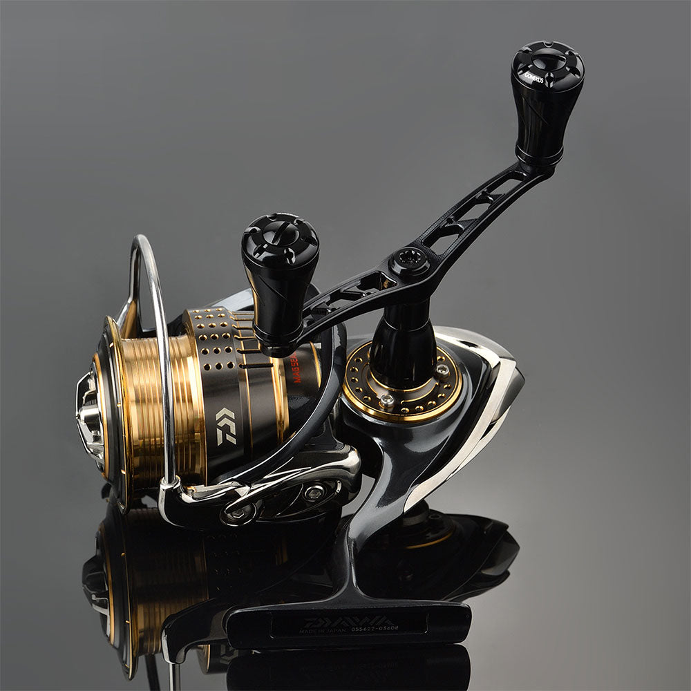 Gomexus Aluminium Spin Handle Aluminium Knobs Daiwa Beispiel