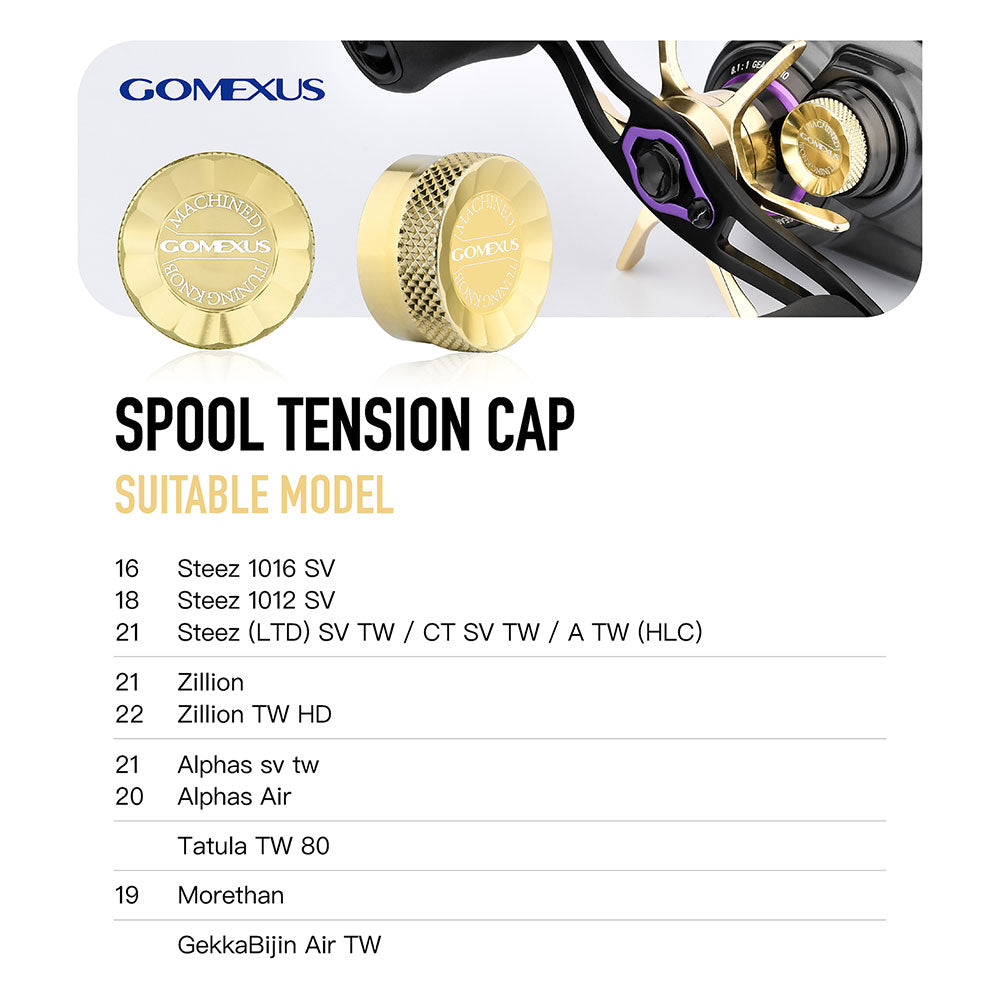 Spool Tension Knob Aluminium | für Daiwa