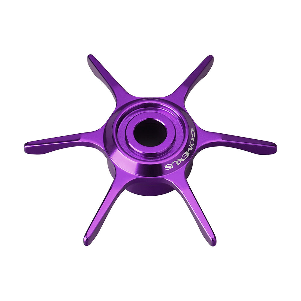 Gomexus Sternbremse Aluminium 65 mm fuer Daiwa Purple