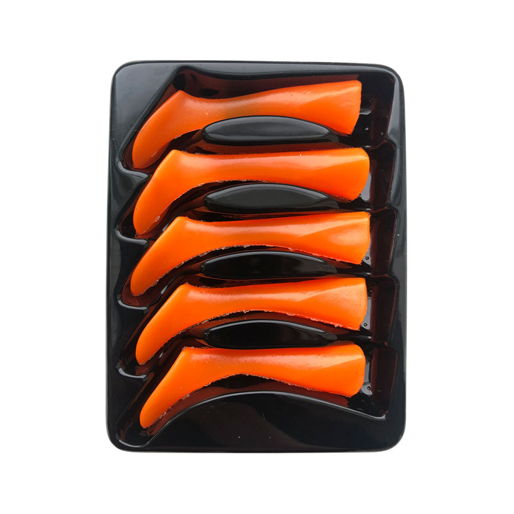 Headbanger Lures Headbanger Shad 11 Replacement Tails Orange