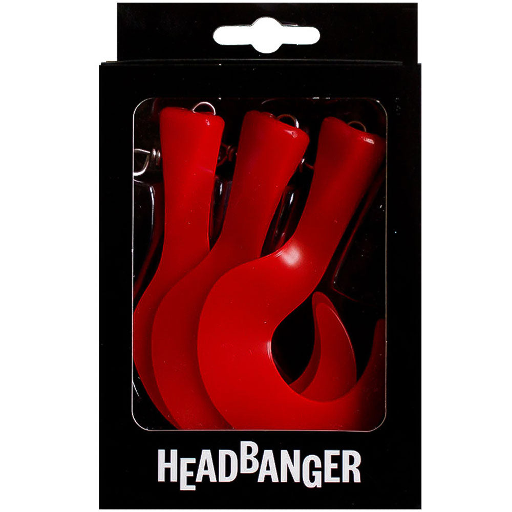 Headbanger Lures Headbanger Tail 23 Replacement Tails Red