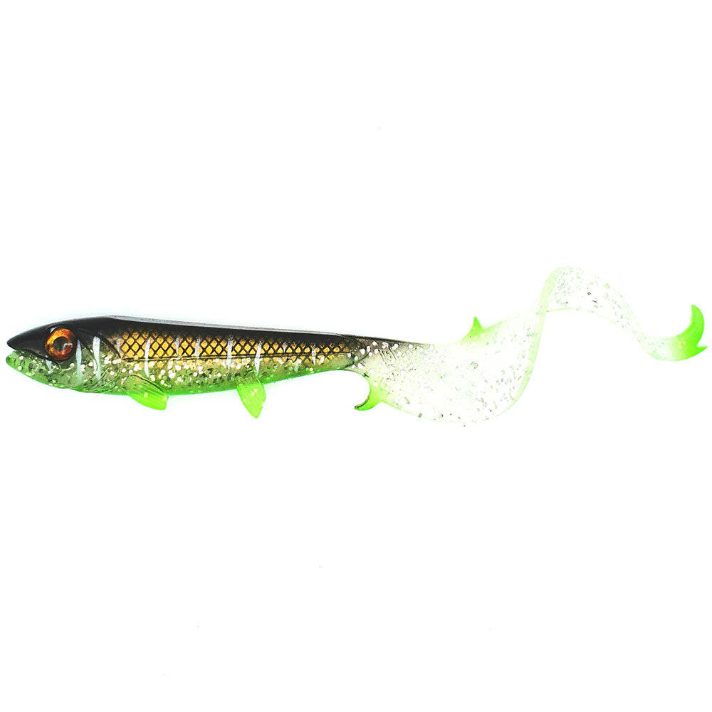 Hostagevalley Lures Hostagevalley Curlytail 24 cm Clear Malawi