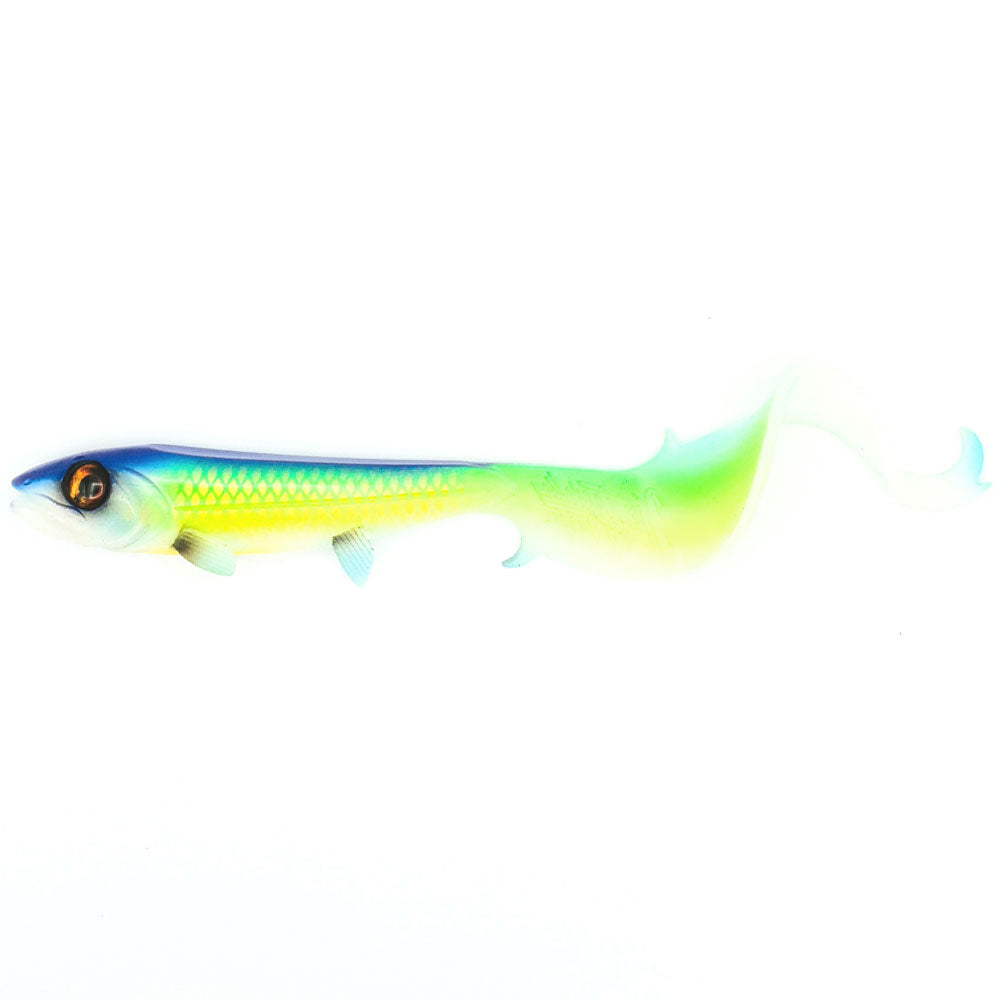 Hostagevalley Lures Hostagevalley Curlytail 18 cm Green Attack UV II