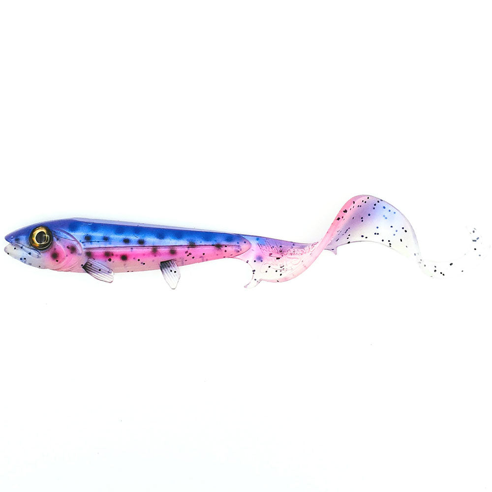 Hostagevalley Lures Hostagevalley Curlytail 18 cm White Pearl