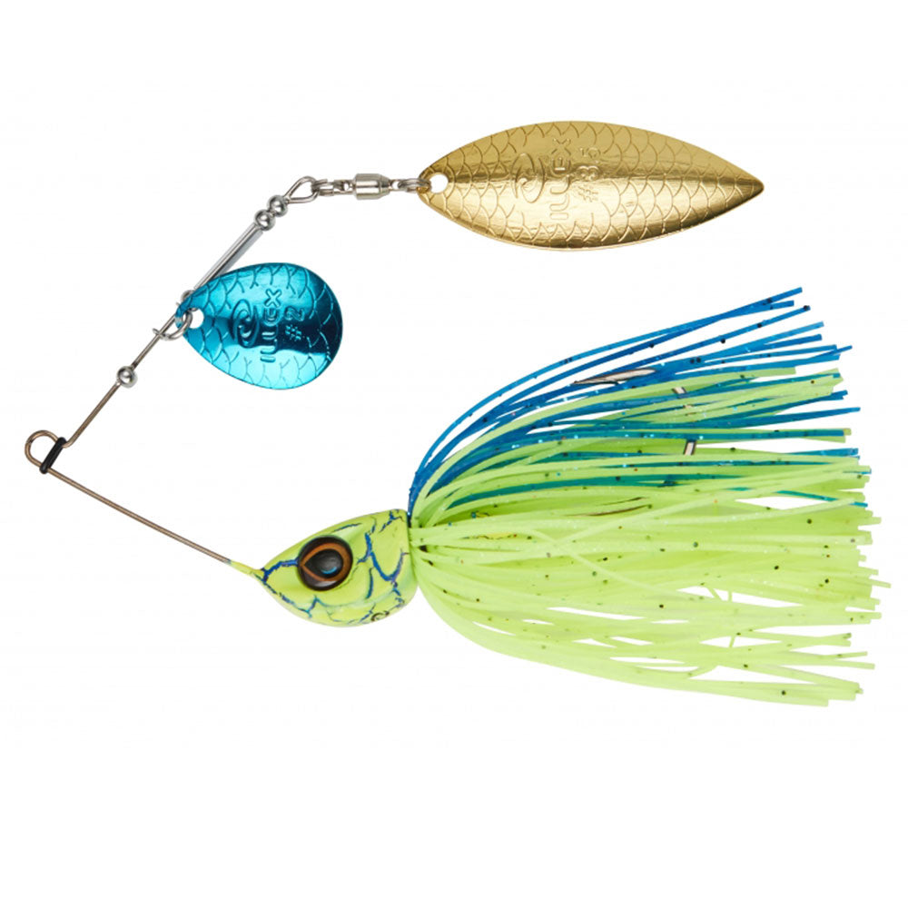 Illex Crusher JR Spinnerbait 10 g Blue Back Chartreuse