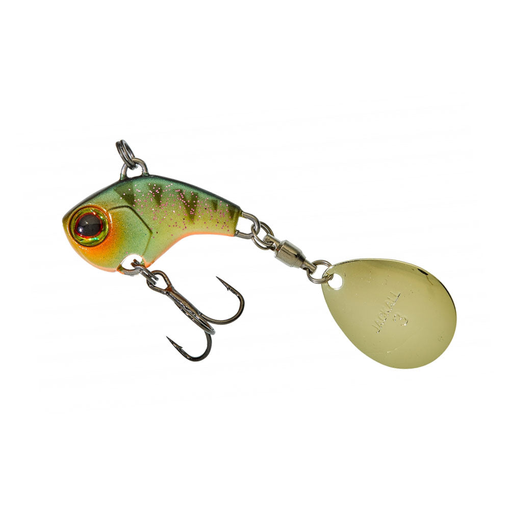 Leurre Illex Deracoup Candy San Spinner - Pour Perche, Truite, Brochet - Lancer Long - Crochet #8 - 8